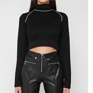 Maniere de voir crop sweater